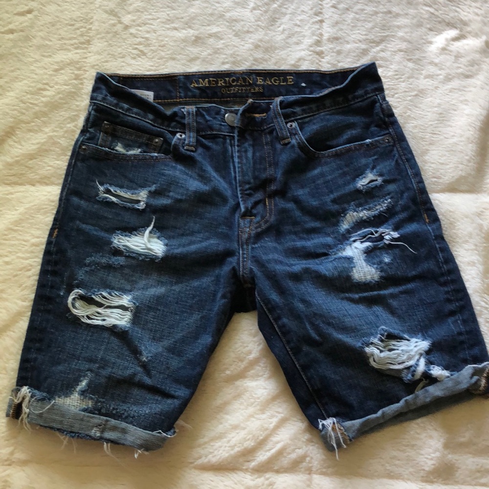 American Eagle jean shorts size 26